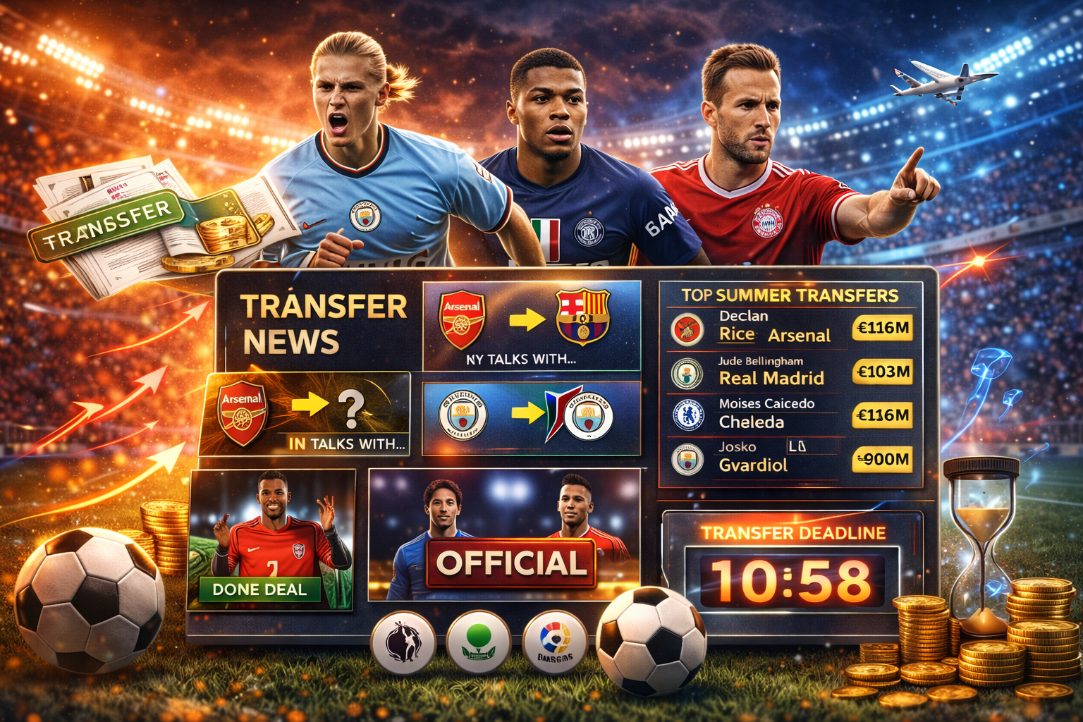 Tin tức chuyển nhượng bóng đá nóng